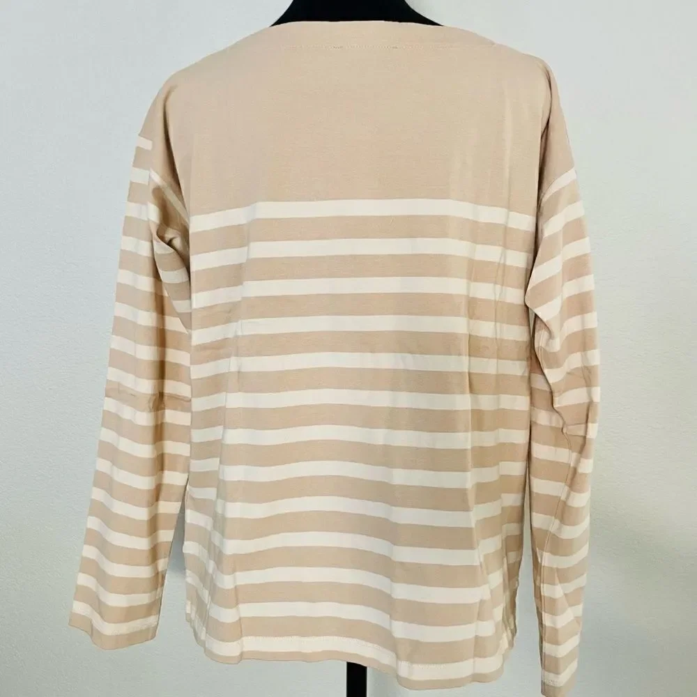 NWT J.Crew Mariner Cloth Boatneck Shirt